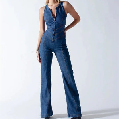 Coeur Denim Jumpsuit