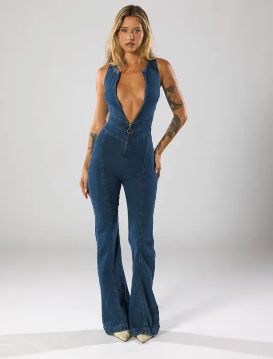 Coeur Denim Jumpsuit